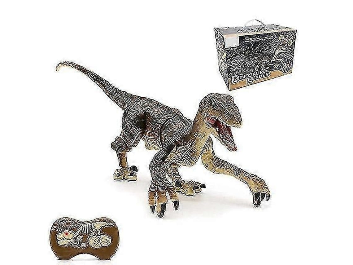 Dinossauro Rc Elétrico, Inteligente E Simulado, Para Criançasbrown