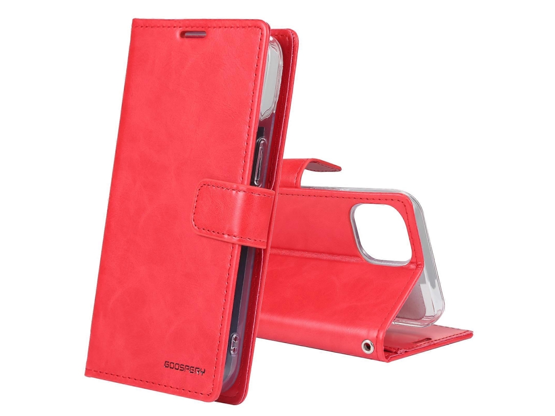 Capa De Couro Com Textura Crazy Horse Para Iphone 14 Pro