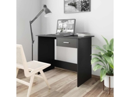 Vidaxl Secretária 100x50x76 Cm Contraplacado Preto