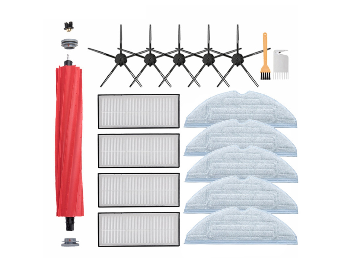 Acessórios Para Aspirador De Pó Robótico Xiaomi Roborock S7 / S7 Plus / S7 Maxv / S7 Maxv Ultra / S7 Pro Ultra / T7s / T7s Plus / G10