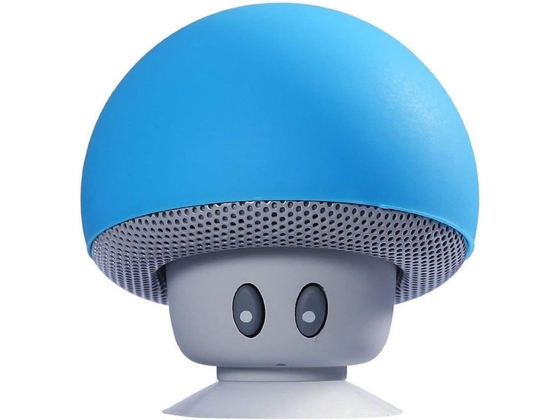 2026 caixa de Som Bluetooth 4.1 Portátil com Microfone e Design de Cogumelo para Iphone, Ipad e Notebook