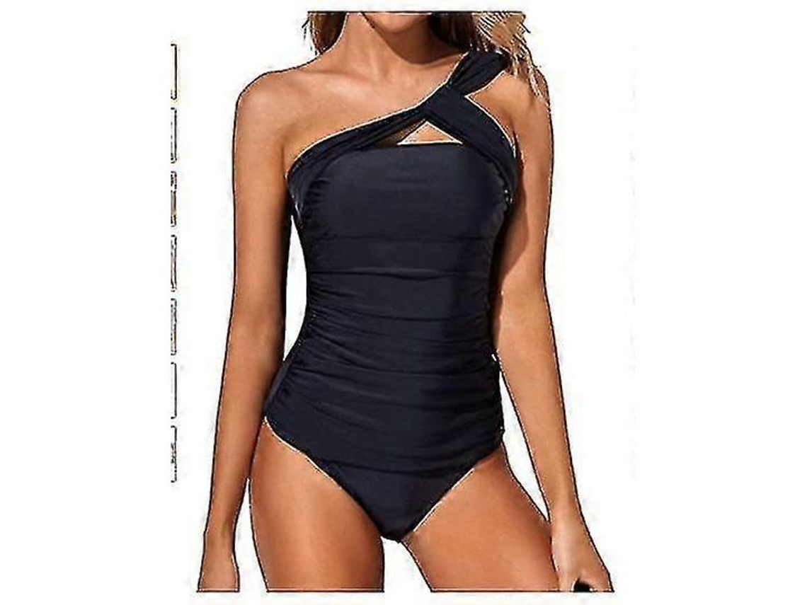 Maiô Tankini Feminino De Alta Qualidade, Estilo Esportivo, Ideal Para Praia, Férias Tropicais E Presentes De Natal Preto
