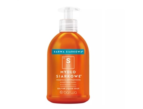 Sabonete Líquido de Enxofre, 300ml Barwa