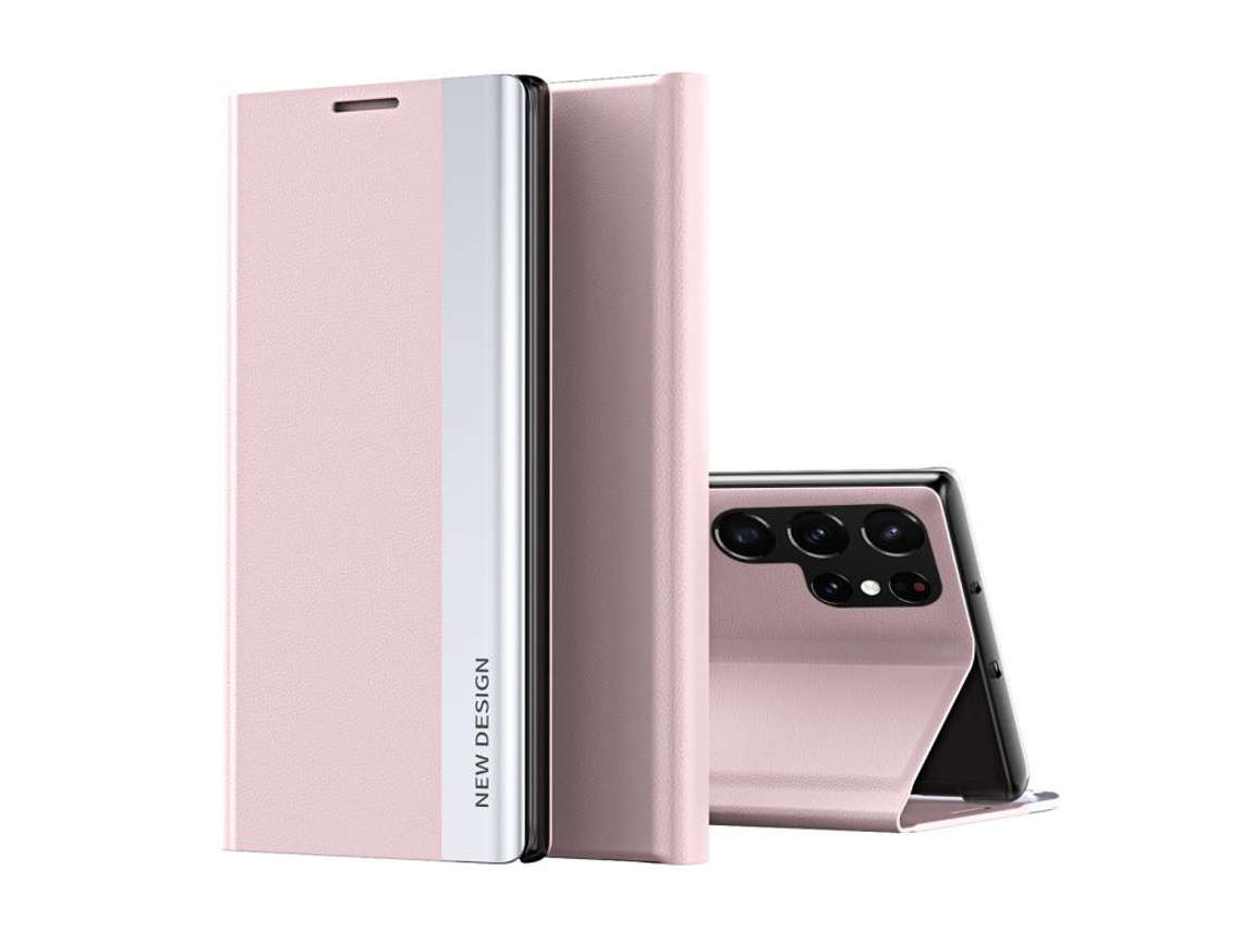 Capa Para Samsung Galaxy S26 Ultra, Capa Flip Em Couro Pu (rosa) Digitallab