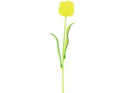 Planta Artificial EUROPALMS Crystal Tulip (Amarelo - 61 cm)