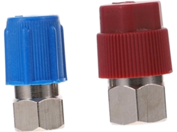 Conjunto De 2 Peças De Mangueira Adaptadora Para Coletor De Ar Condicionado Automotivo