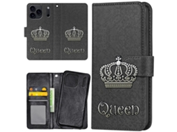 Capa Carteira Para Iphone 17 Pro/rainha Das Capas