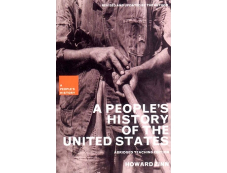 Livro A Peoples History of the United States de Howard Zinn e Kathy Emery (Inglês)