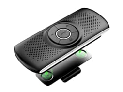 Alto falante Bluetooth ELORY Portátil para Carro com Som Estéreo e Graves Aprimorados, Microfone Embutido