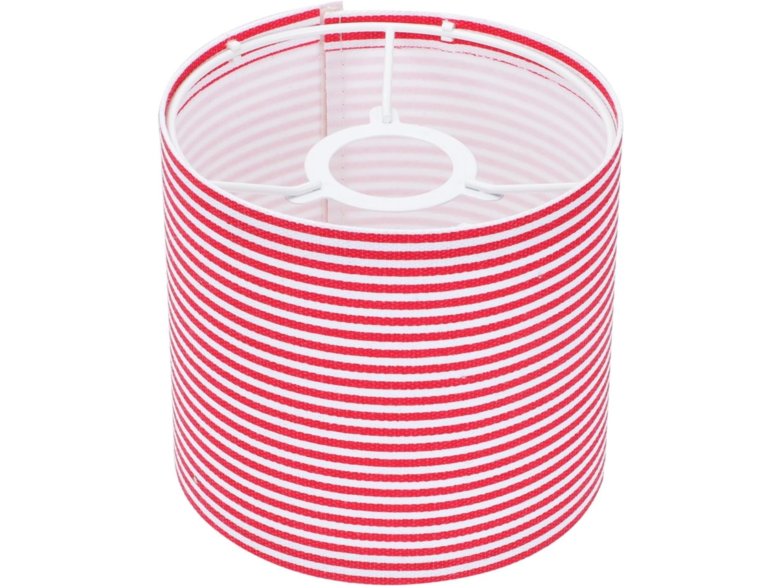 Luminária de Parede Moderna em Tecido Vermelho SFUSHOS