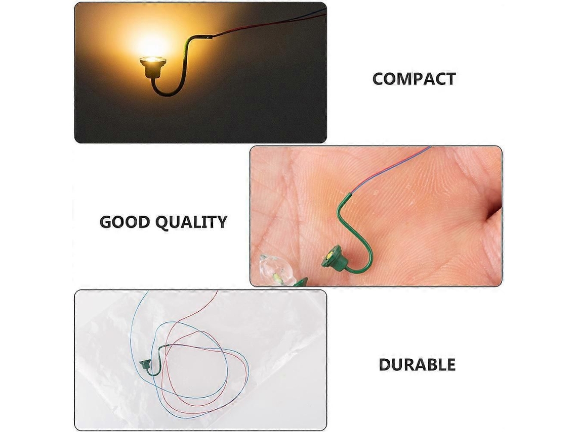 10 Mini Luminárias De Parede Para Maquete