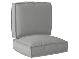 Conjunto 2 De Almofadas De Palete  Vidaxl Cinza