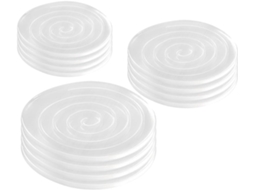 Conjunto De 12 Protetores Silicone Para Pés Móveis, Antiderrapantes E