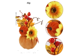 Laxiscreed Decoração De Abóbora De Halloween Para Casa Com Folhas De Outono E Tema De Colheita