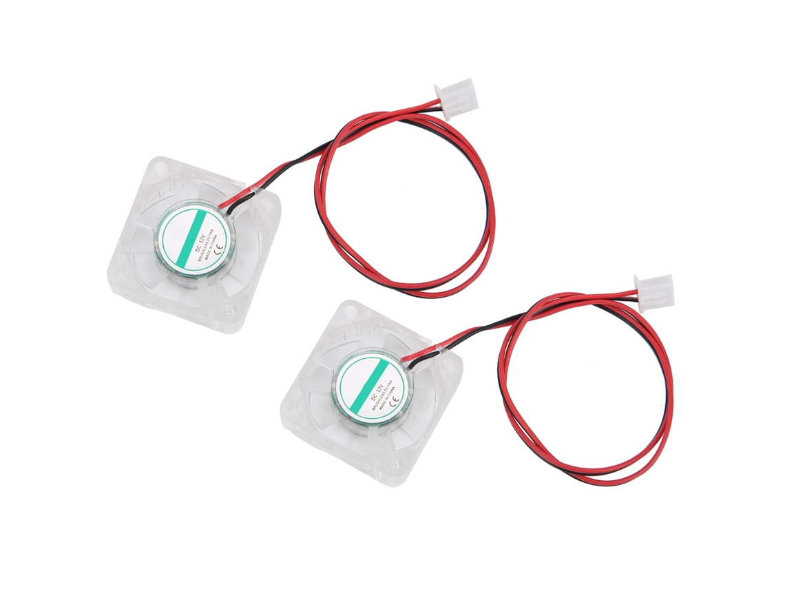 2 Peças Cooler Transparente V6 Hotend 3d Printer