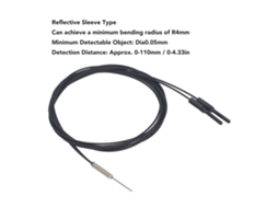Sensor De Fibra Ótica Laxiscreed Com Alcance De Deteção Até 110mm E Cabo De 1m De Comprimento
