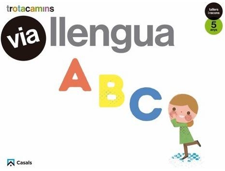 Livro Vía Llengua 5 Anys Tallers I Rancons de Vários Autores