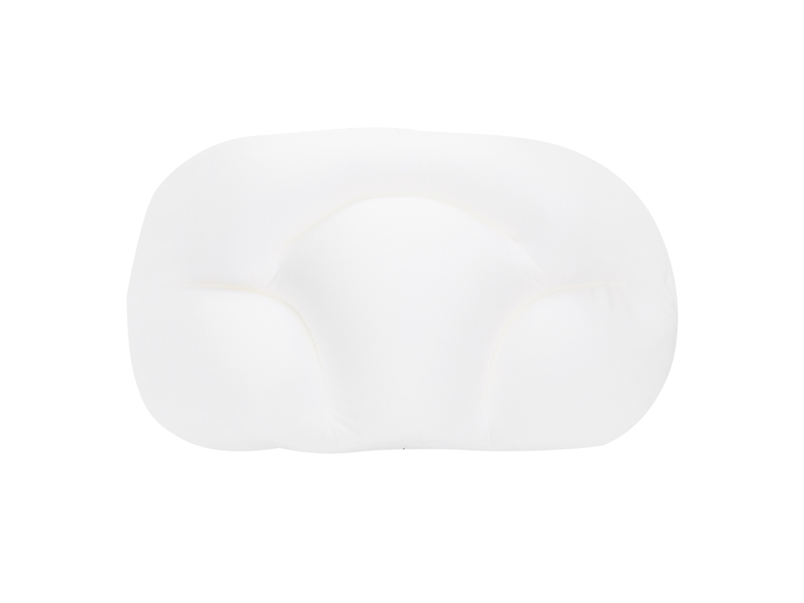 Travesseiro De Espuma Macia Multifuncional Para Apoio De Pescoço E Cabeça, Branco
