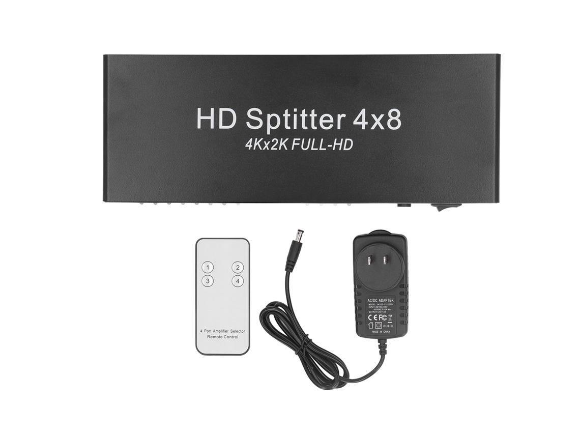 Comutador Hdmi LAXISCREED 4x8 4k Controle Remoto