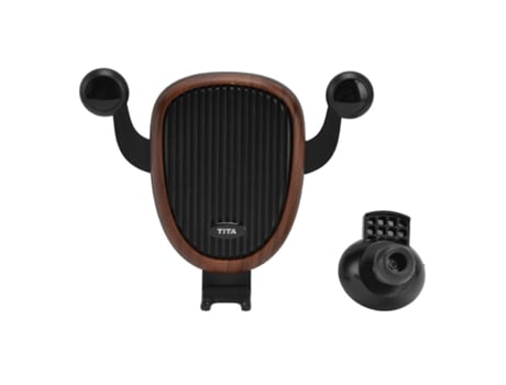 Suporte De Telefone Para Carro, Suporte De Telefone Celular Com Textura De Madeira Para Celulares De 4,5 A 6,5 ??polegadas