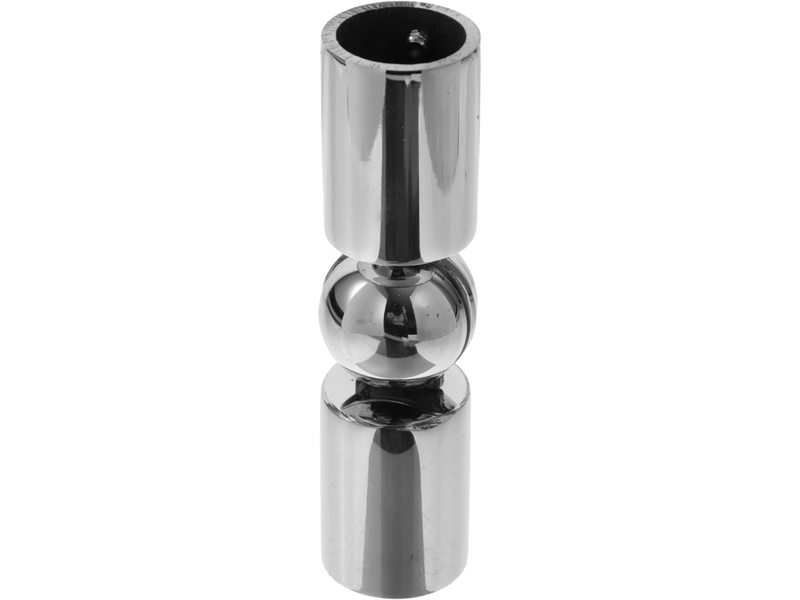 Conector De Canto Articulado Para Varão De Cortina, Liga De Zinco Durável, Ajuste De 90° A 180°, Quarto Ou Cozinha. Conector De Canto A
