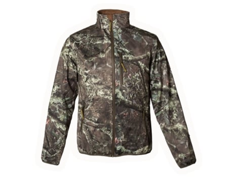 Casacos Pasion Morena Camuflagem Slim Jaqueta Soft Shell Verde 3Xl