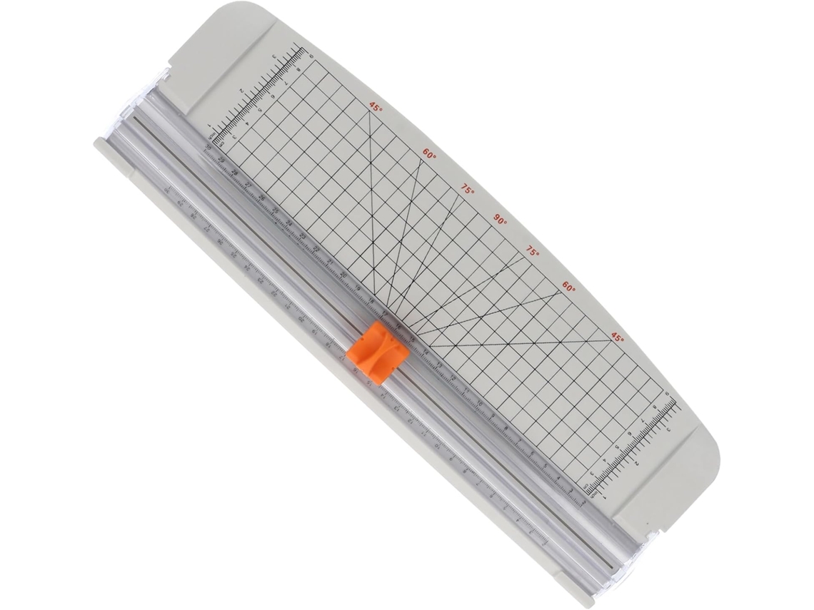 Cortador De Papel Portátil A4 Sherchpry, Aparador Plástico, Régua