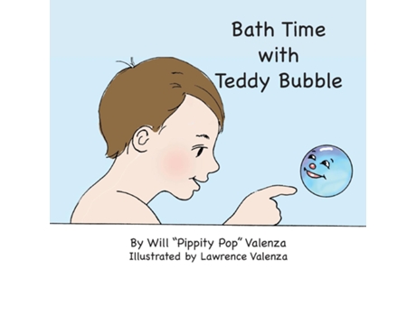 Livro Bath Time with Teddy Bubble de William Valenza (Inglês)