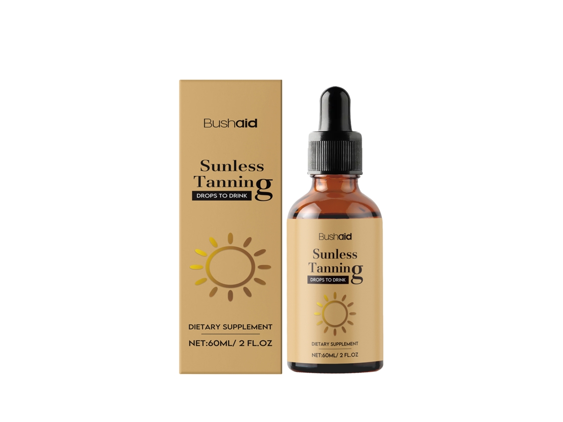Gotas para Bronzeamento Oral Saudável, Pele com Tom Bonito e Uniforme LAXISCREED