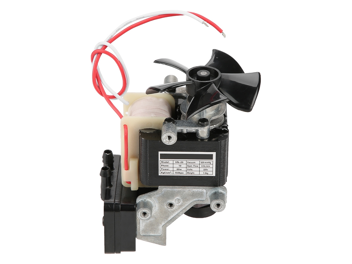 Yhl-motor Compresor De Aire Sin Aceite Bomba De Vacío 220v 60w Con Silenciador Integrado