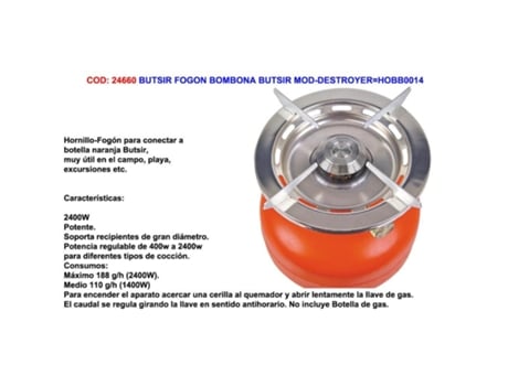 Butsir fogon bombona butsir mod-destroyer hobb0014
