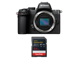 Z50 Ii + 1 Sandisk 64gb Extreme Pro Uhs ii Sdxc + Ebook “20 Dicas para Fotos Que Impressionam” NIKON
