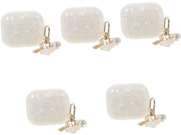 Conjunto de 5 Elegantes Estojos para Fones de Ouvido, Acessório Portátil. SFUSHOS