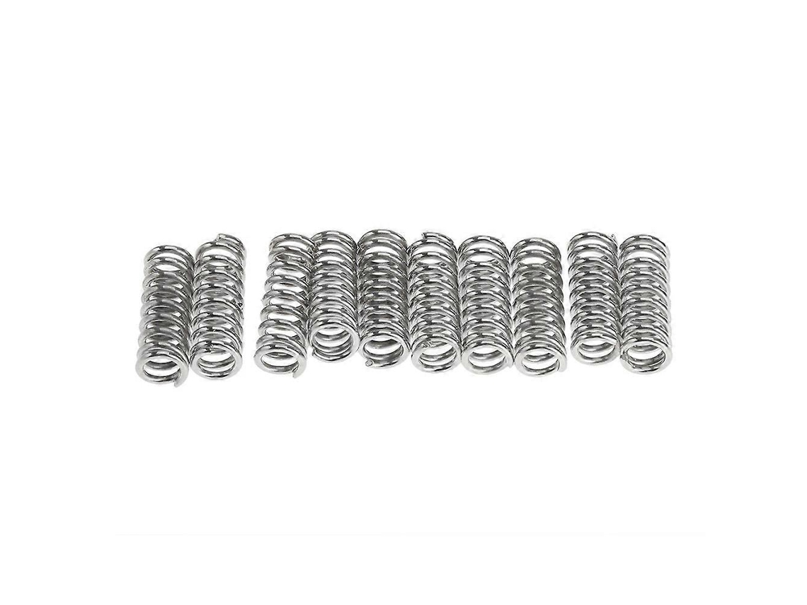 Conjunto Com 10 Molas De Aço Carbono De 7,5 Mm Para Impressão 3d Com Mesa Aquecida E Compressão, Ideal Para Extrusoras E Projetos Diy