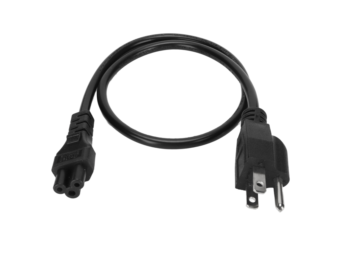 Cabo de Alimentação para Notebook 0.6m Nema 5‑15p para Iec320 C5 S/MARCA