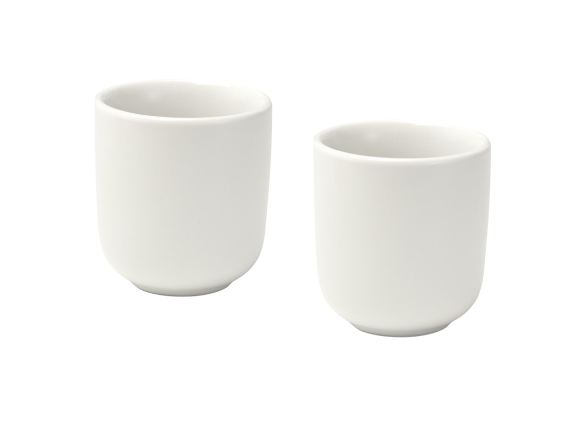 Seasons Keramisk Espressokopp Tamanho Único Vit White Aquaforge (pacote Com 2)