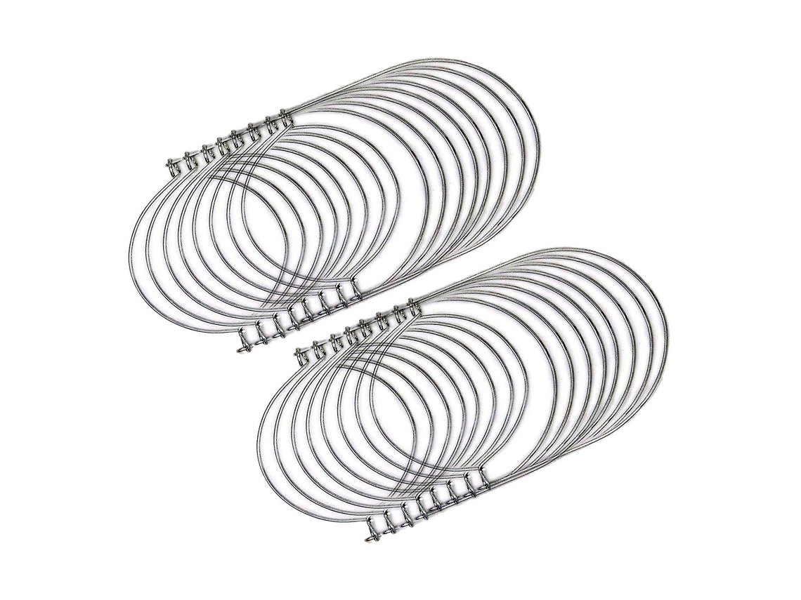 8 mangueiras de arame de aço inox para frascos Mason, decoração para festas e jardins | S/MARCA