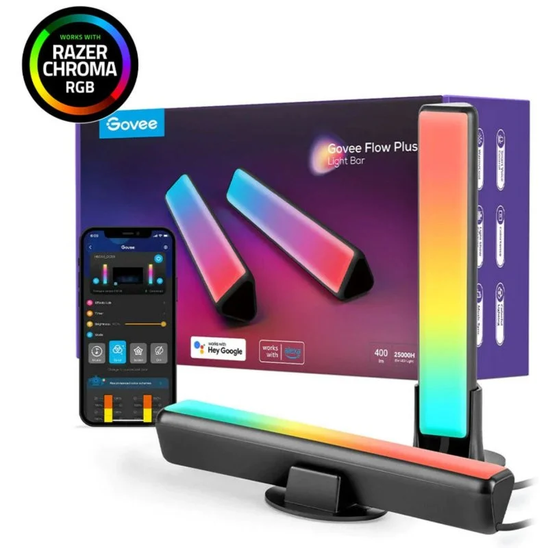 Painel Led Inteligente - Govee - H6056 - Wi-fi/bluetooth - Cor Preto - Iluminação Ambiente