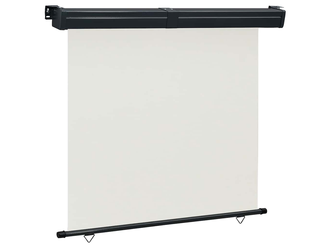 Balcony Side Awning, Balcony Side Awnings Vidaxl Creme Tecido (175 X 250 Cm)