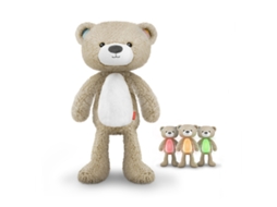 Peluche c/ Som, Luz e Despertador ZAZU Urso Brody