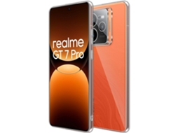 Capa Para Realme Gt 7 Pro (5g) Transparente Silicone Tpu Gel Case Gtr Protetor De Tela De Vidro Temperado Movilearvayotoy