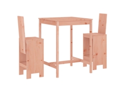 Garden Bar Set, Garden Bar Sets Vidaxl Marrom Madeira De Douglas (n/a)