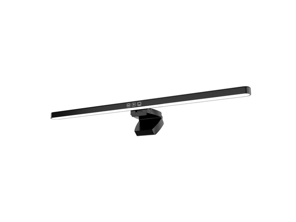 Lâmpada Led, 34 Cm, Acabamento Preto, Toque, Usb, Temporizador, Clipe, Para Uso Residencial, Comercial Ou Substituição De Fontes Convencionais