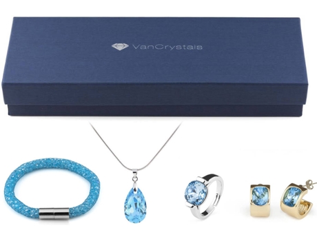 Conjunto de Joalharia VANCRYSTALS (Latão - Multicor - Talla Única)