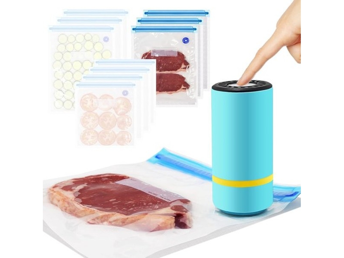 Vacuümzakken Para Alimentos, 6 Unidades 26x28cm Sacos De Vacuo Transparentes Reutilizáveis Com Boa Fechadura, Sacos De Compressão Estanho Para Roupas
