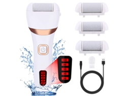 Conjunto De Lixa Elétrica Para Pés, Removedor De Calos Recarregável Elmchee Fd Aquaforge