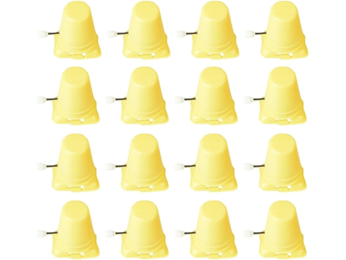 Robô de Brinquedo com Pernas Mecânicas, 80 Peças, Corda, Amarelo SFUSHOS