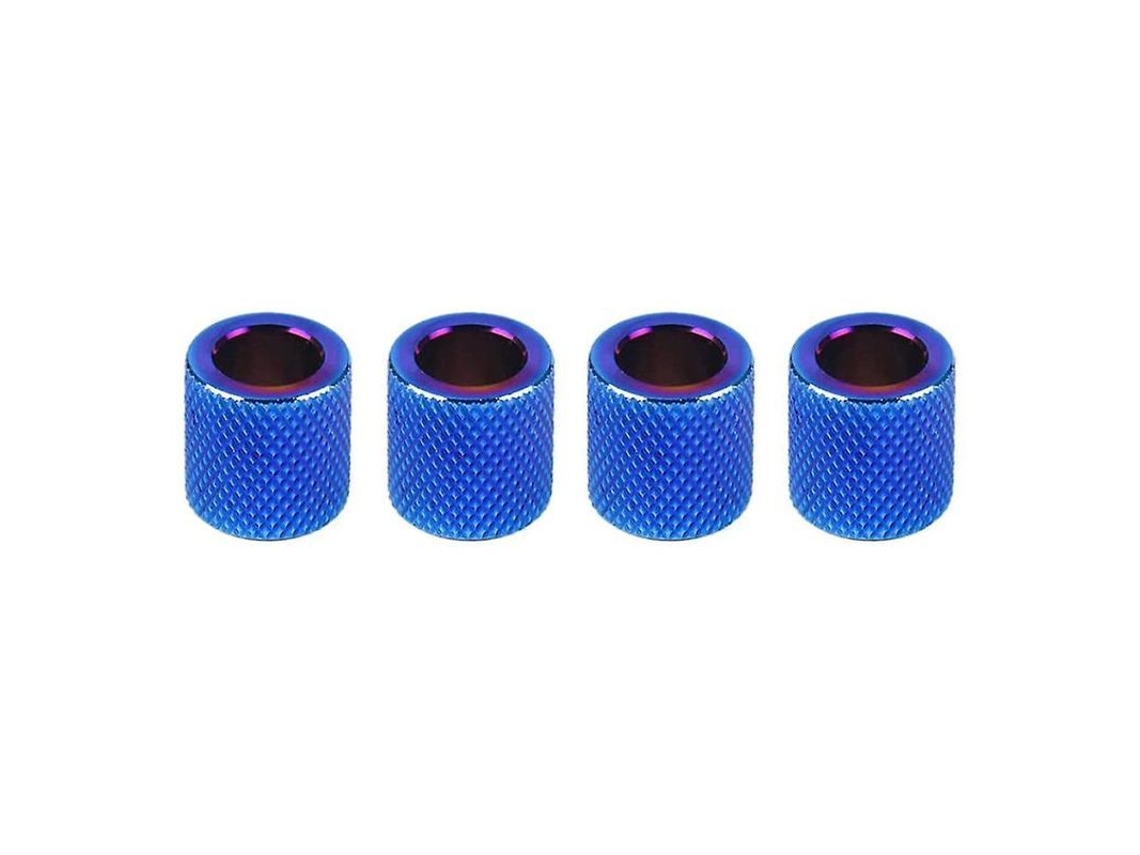 4 Anéis Decorativos Para Cabeceira De Carro, Acessórios Bling Ouro, Universal Para Carros Suv Jeep Azul