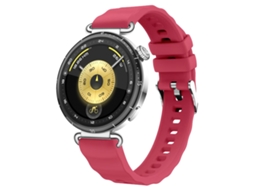 Pulseira universal de 18 mm para Huawei Gt6 Gt5 Gt4 41 mm vermelho HEXINYIGJLY
