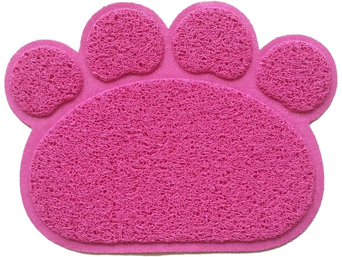 Tigela de Pvc para Cães, Gatos, Filhotes e Gatinhos, com Formato de Pata, Ideal para Comer e Beber AQUAFORGE
